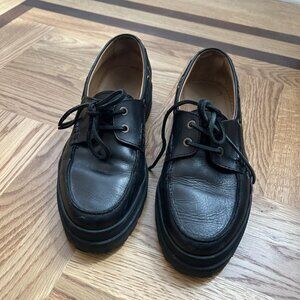 APC Platform Boat Shoes